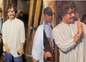 अविनाश गोवरीकर के जन्मदिन बैश पर अपने नए हेयरस्टाइल में दिखें आमिर खान , फोटोज़ हुई वायरल