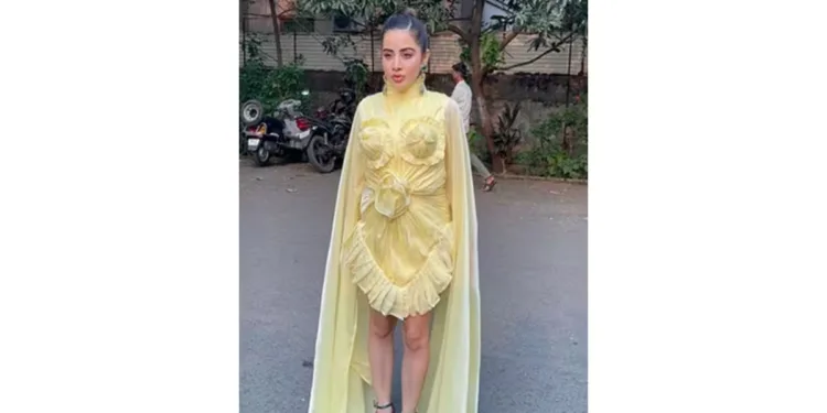 फिर ट्रोल हुई उर्फी जावेद, अतरंगी ड्रेस की वजह से फैंस ने बुलाया ‘पत्तागोभी’