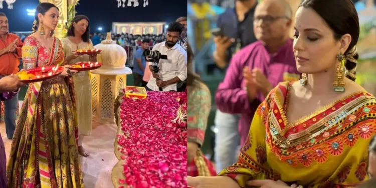 कंगना ने सोशल मीडिया पर पोस्ट की statue of unity की फोटोज, लिखा कैप्शन